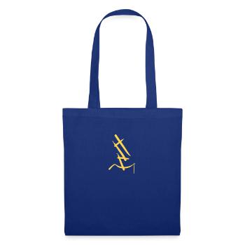 Yellow abstractness - Tote Bag - royal blue - Front