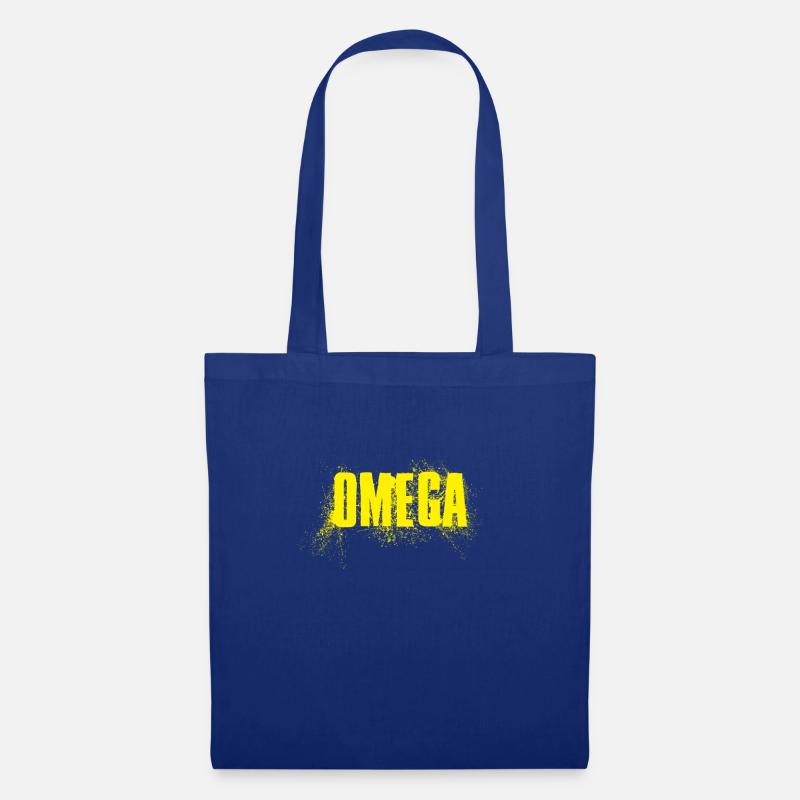 Omega - Stoffbeutel - Royalblau