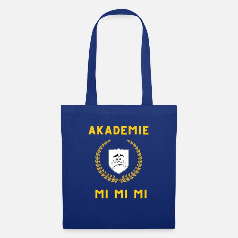 Akadmie Mi - Stoffbeutel - Royalblau