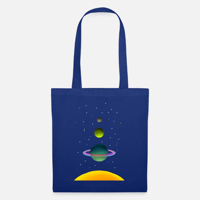 Planets Aligned - Stoffbeutel - Royalblau