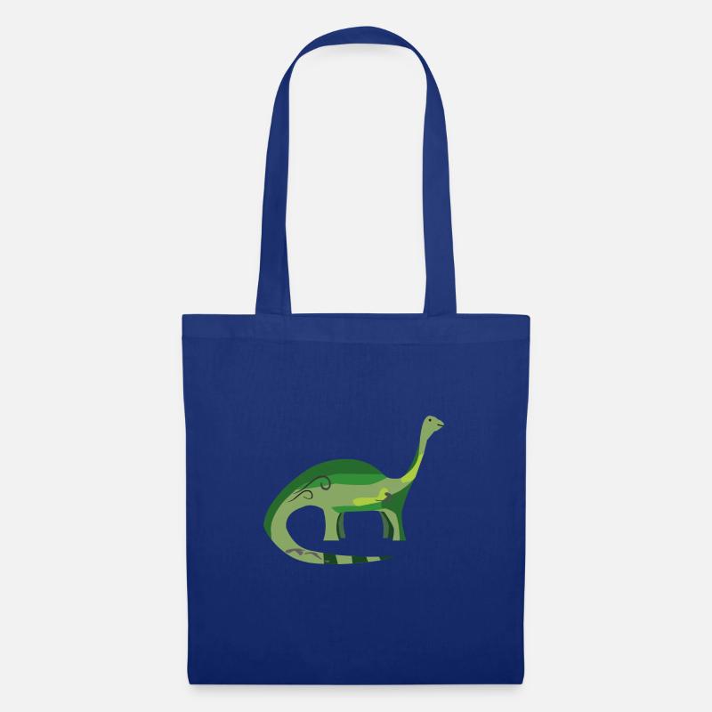Dinossaurier - Stoffbeutel - Royalblau