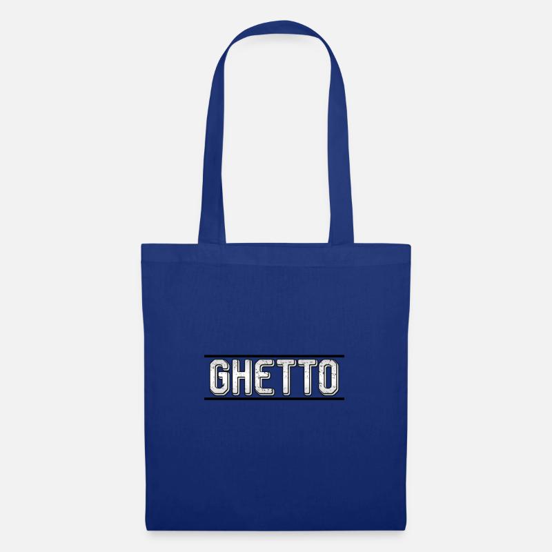 GHETTO - Stoffbeutel - Royalblau