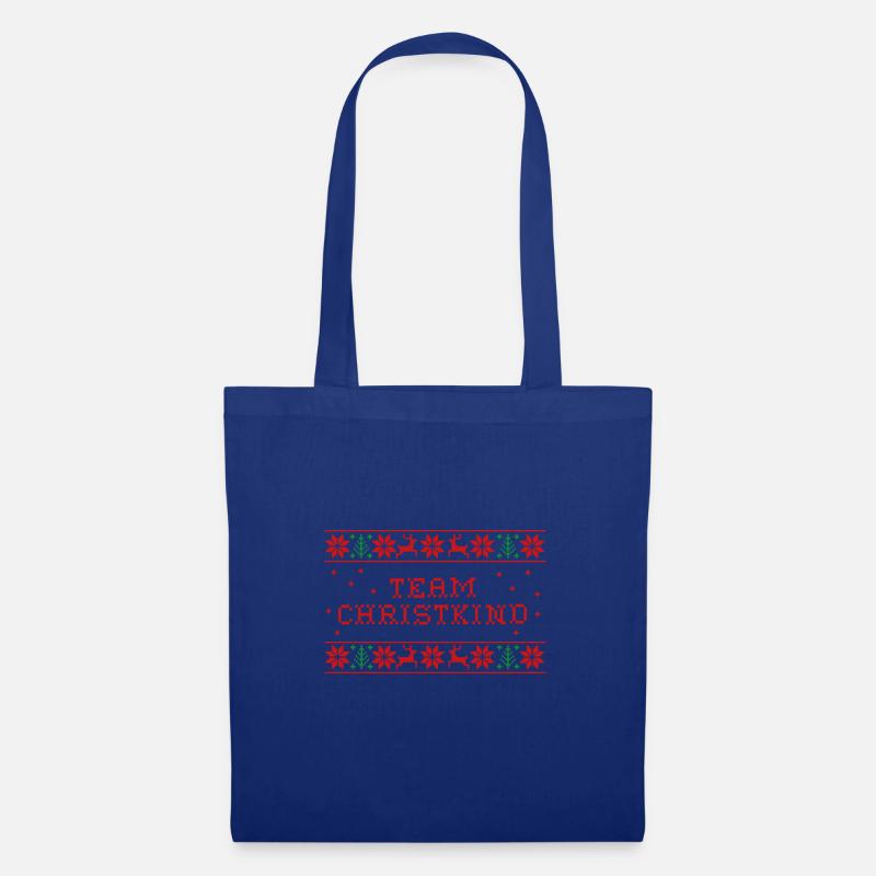 Team Christkind - Stoffbeutel - Royalblau