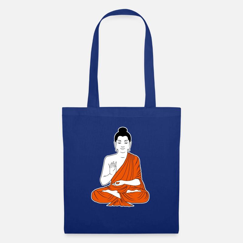 buddha - Stoffbeutel - Royalblau