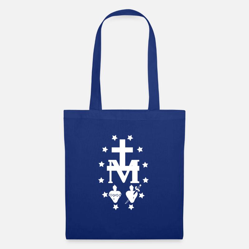 Wundersame Medaille - Stoffbeutel - Royalblau