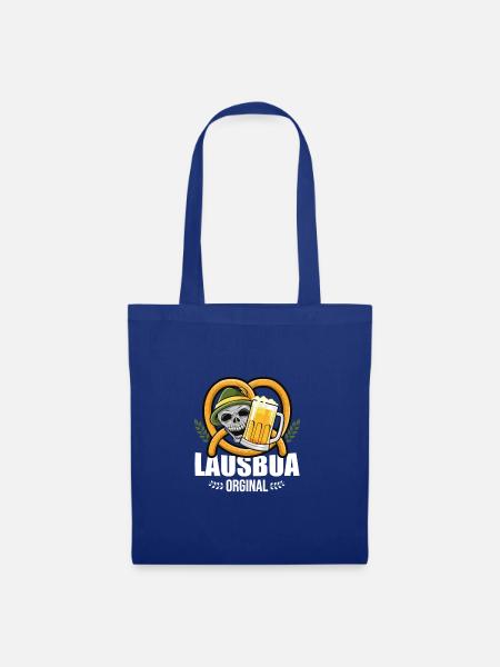 Lausbua Lederhosen - Stoffbeutel - Royalblau