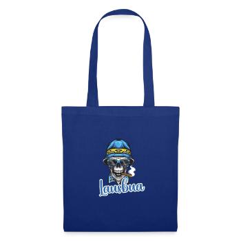 Lausbua Lausbub Lederhosen Trachten - Stoffbeutel - Royalblau - Vorne