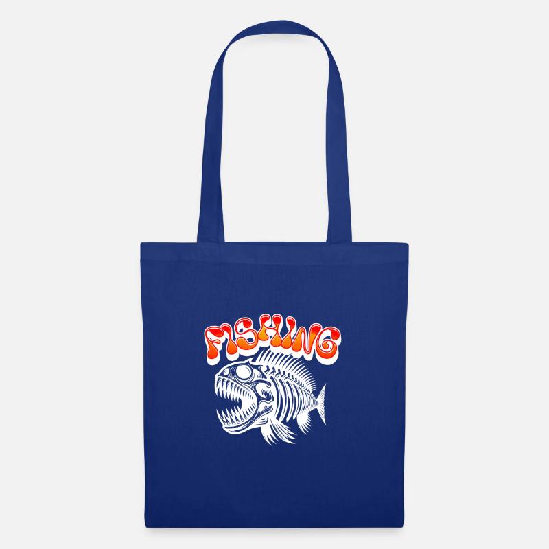 FISCHING - Stoffbeutel - Royalblau