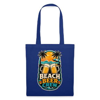Beach Beer Crew Shirt - Tote Bag - royal blue - Front