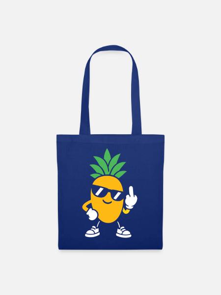 Sunny Pineapple Sonnenbrille Einstellung - Stoffbeutel - Royalblau