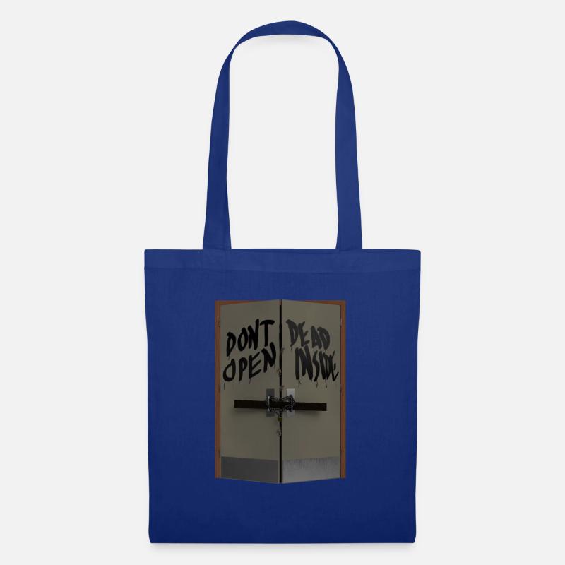 Do not open dead inside - Tote Bag - royal blue