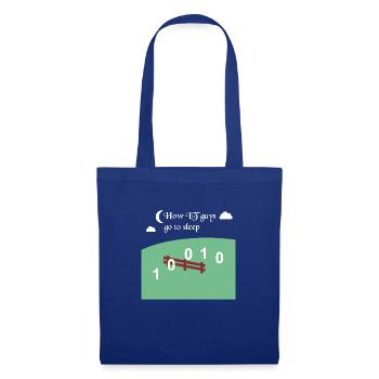 Informaticiens - Sac en tissu - bleu royal - Devant