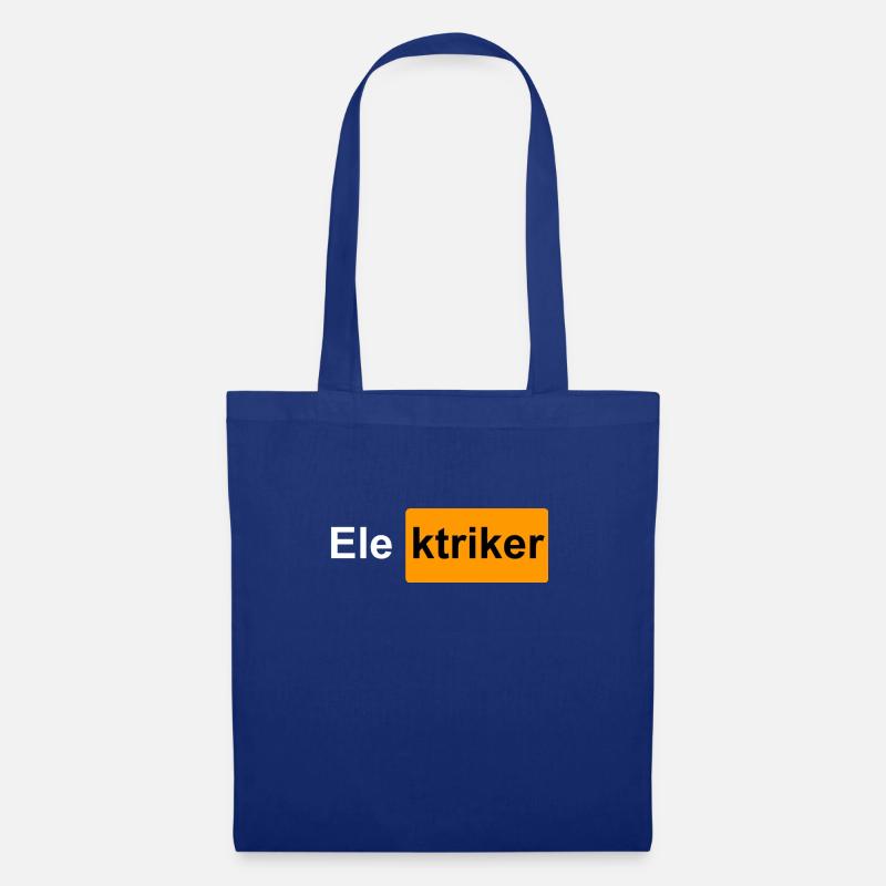 Elektriker - Stoffbeutel - Royalblau
