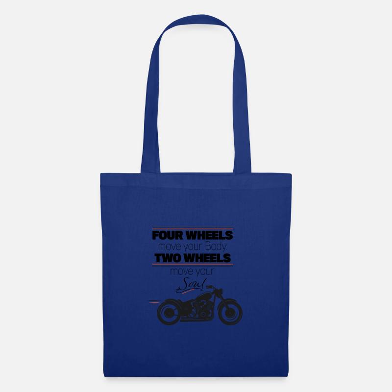 Biker - Stoffbeutel - Royalblau