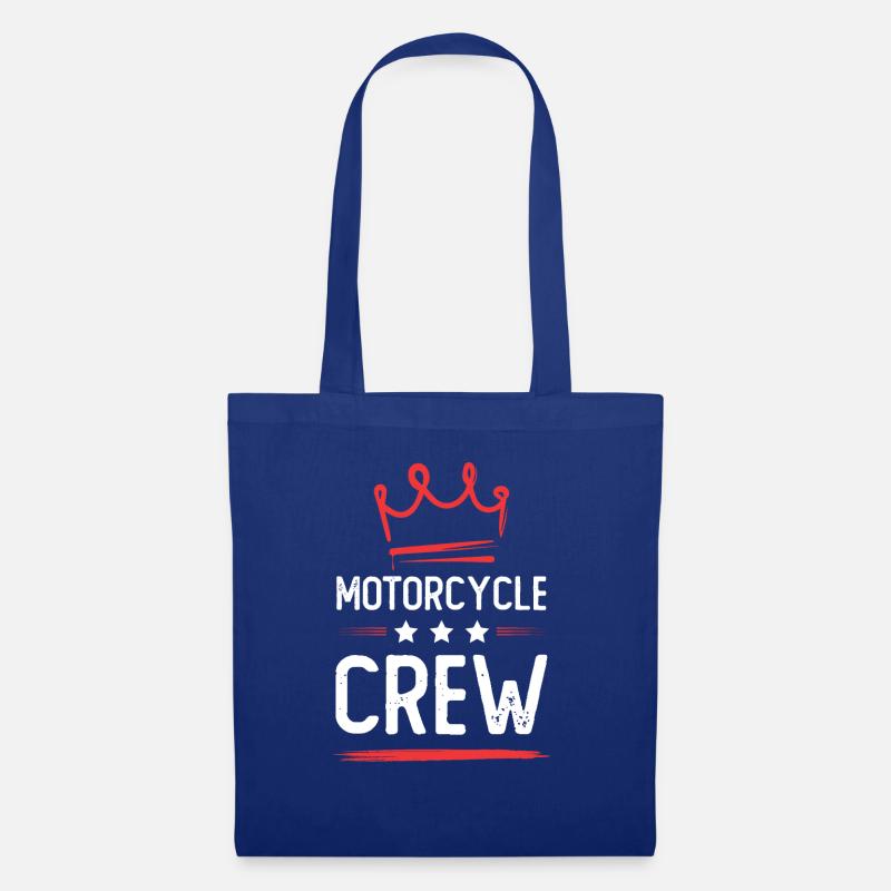 Motorcycle Crew - Stoffbeutel - Royalblau