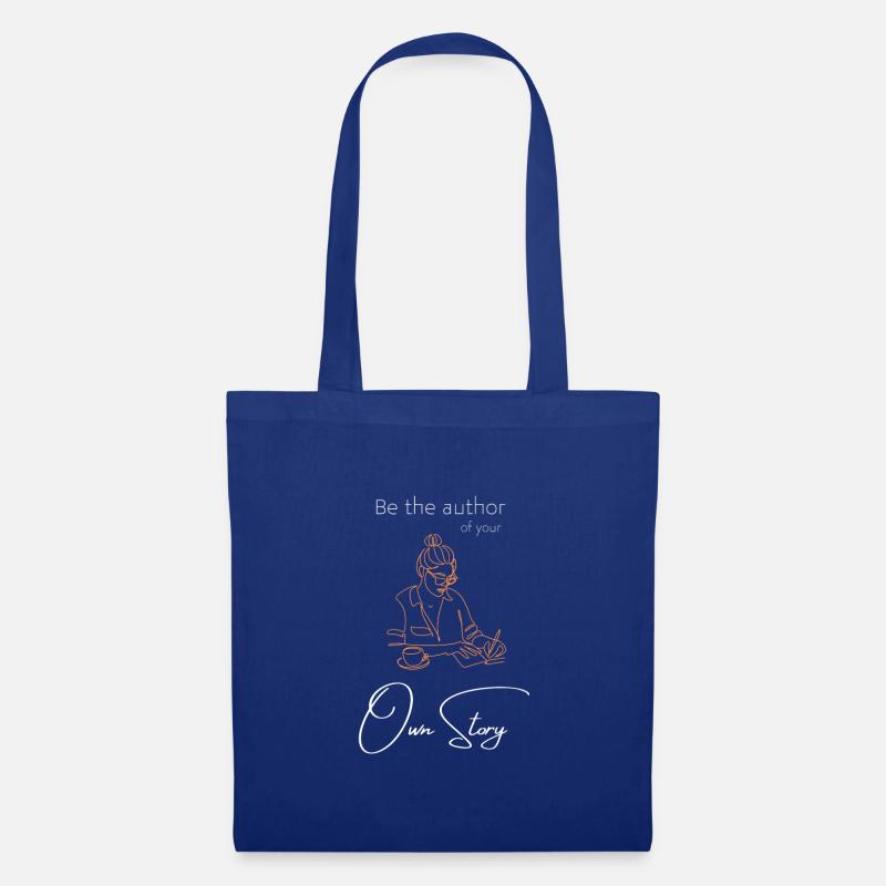 BeTheAuthor - Stoffbeutel - Royalblau