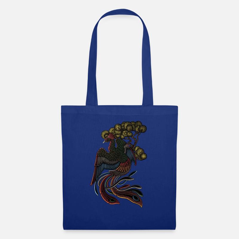 Hōō (鳳凰 phoenix, phoenix or phoenix) | Yōkai series - Tote Bag - royal blue