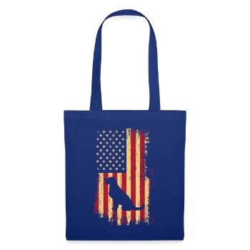 Labrador USA flag - Tote Bag - royal blue - Front