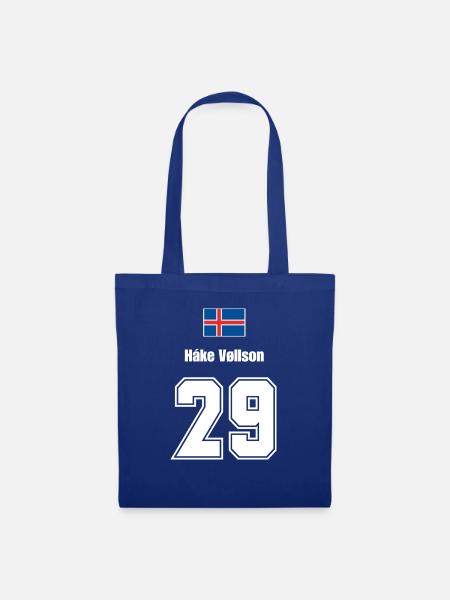 Island Trikot Nr.29 - Stoffbeutel - Royalblau