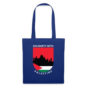 Free Palestine - Tote Bag - royal blue - Front