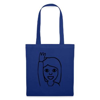 Emoji greetings - Tote Bag - royal blue - Front