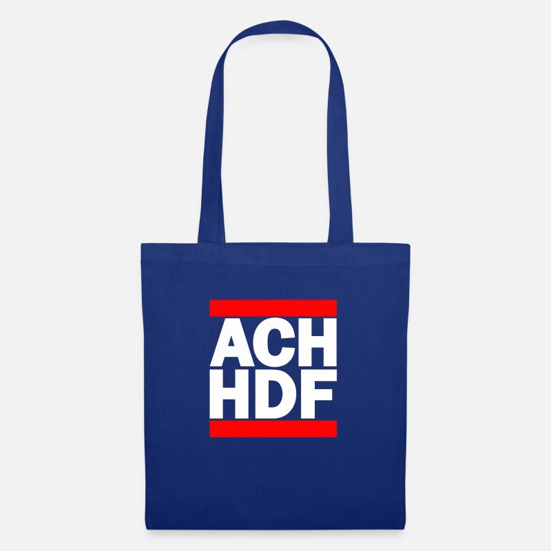 ACH HDF cooles Design - Stoffbeutel - Royalblau