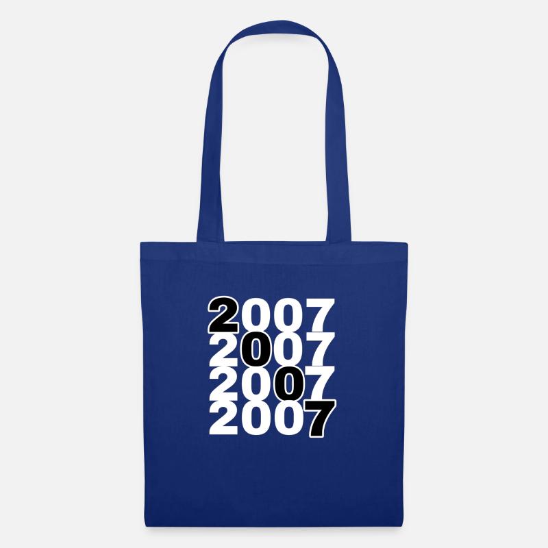 2007 - Stoffbeutel - Royalblau