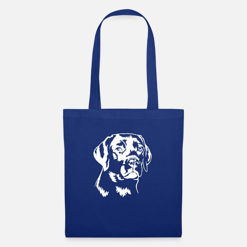 Labrador Retriever - Stoffbeutel - Royalblau