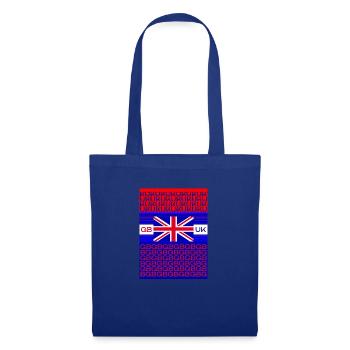 Union Jack flag united kingdom great Britain - Tote Bag - royal blue - Front