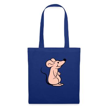Mouse Mouse Cute Little Rat Rodent Friendly - Tote Bag - royal blue - Front