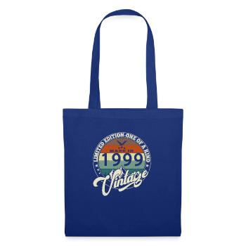 Vintage 1999 meilleur de 1999 - annif 26 ans - Sac en tissu - bleu royal - Devant