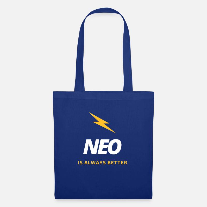 NEO "Is always better" - Stoffbeutel - Royalblau