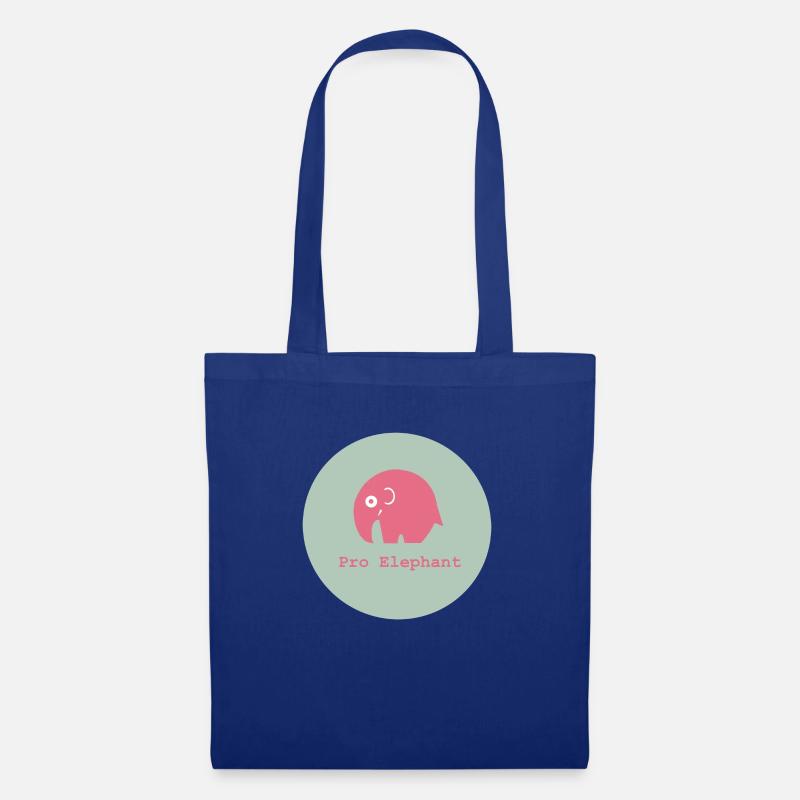Pro Elephant - Stoffbeutel - Royalblau