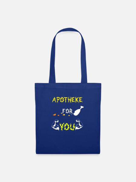 Apotheke for you - Stoffbeutel - Royalblau