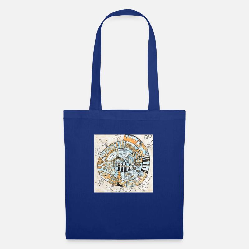 Wirrwarr 29 - Stoffbeutel - Royalblau