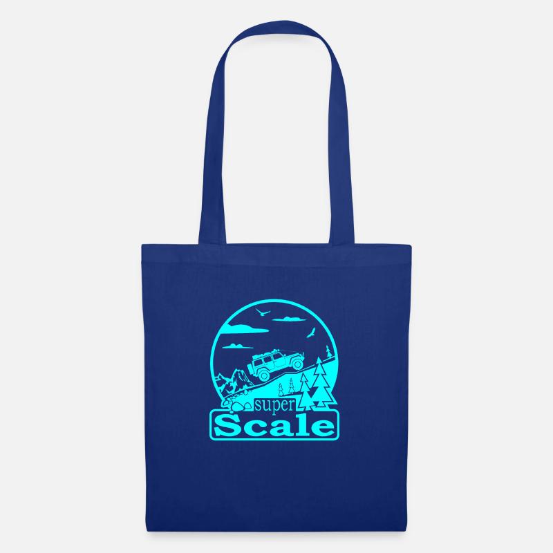 superScale Logo cyan1 - Stoffbeutel - Royalblau