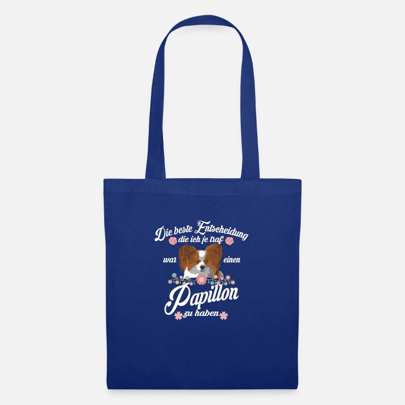 Papillon - Stoffbeutel - Royalblau