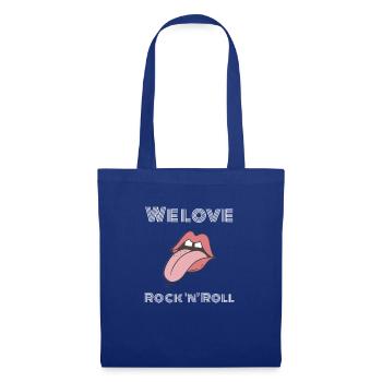 We love Rock 'N' Roll - Tote Bag - royal blue - Front