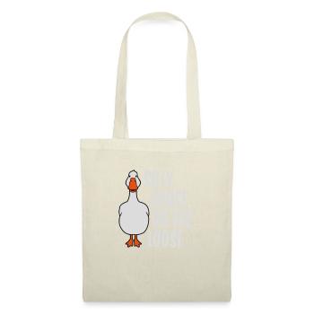 goose on the loose - Stoffbeutel - Natur - Vorne