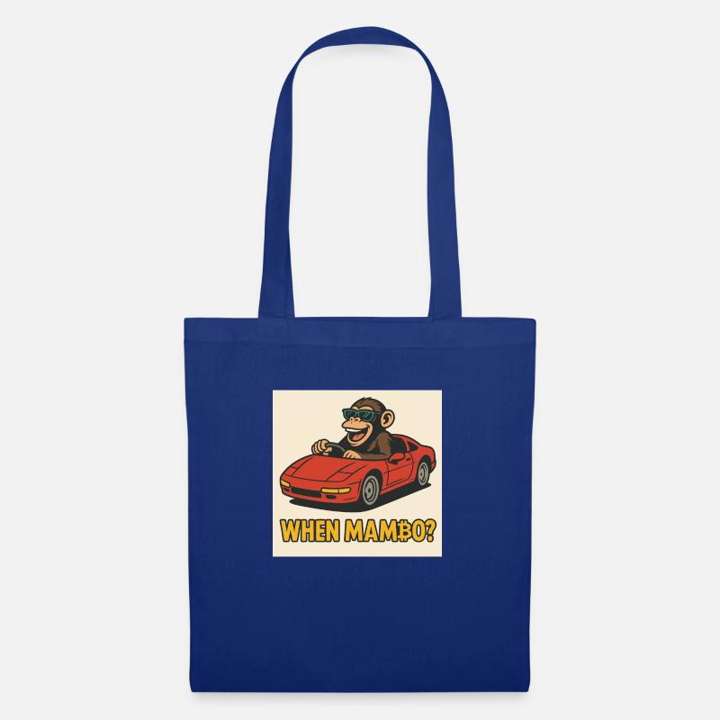 Bitcoin meets Monkey Joe - Tote Bag - royal blue