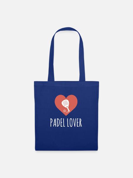 Padel-Liebhaber - Stoffbeutel - Royalblau