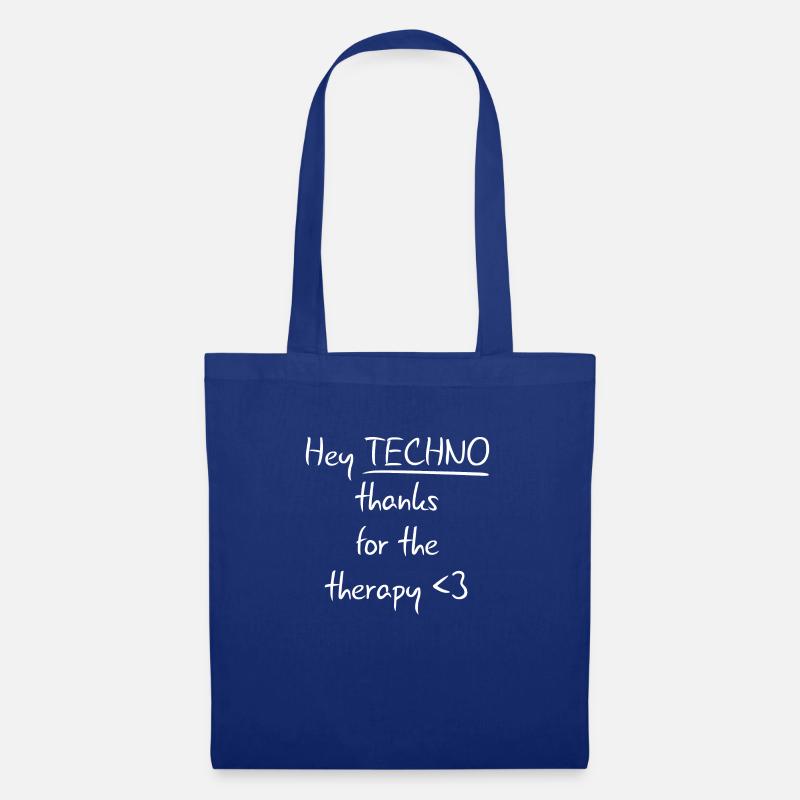 Technotherapy - Tote Bag - royal blue