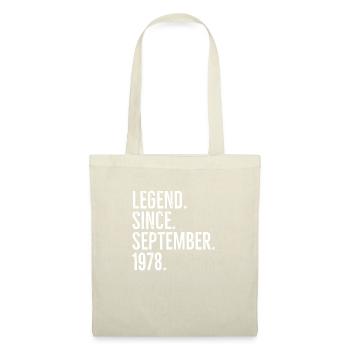 Legende seit September 1978 - Stoffbeutel - Natur - Vorne