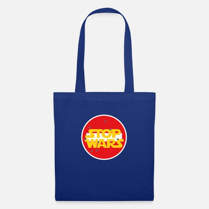 STOP WARS - Tote Bag - royal blue