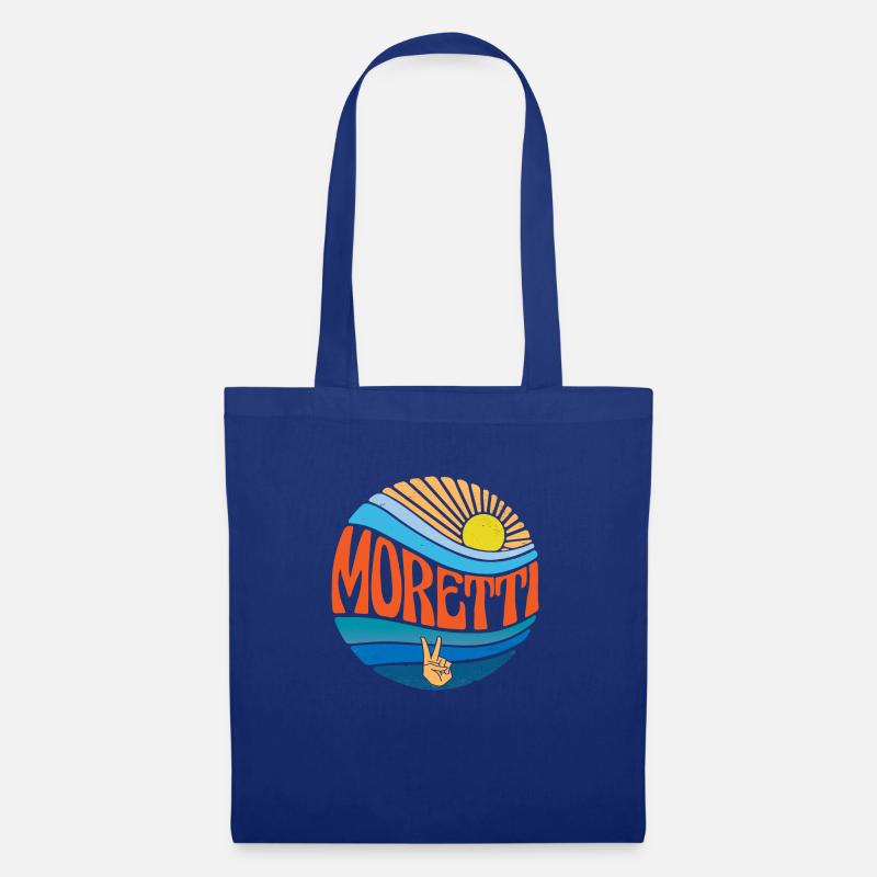Moretti Hemd Vintage Sunset Moretti Groovy Krawatte - Stoffbeutel - Royalblau