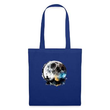 Moon Comic Style - Sac en tissu - bleu royal - Devant