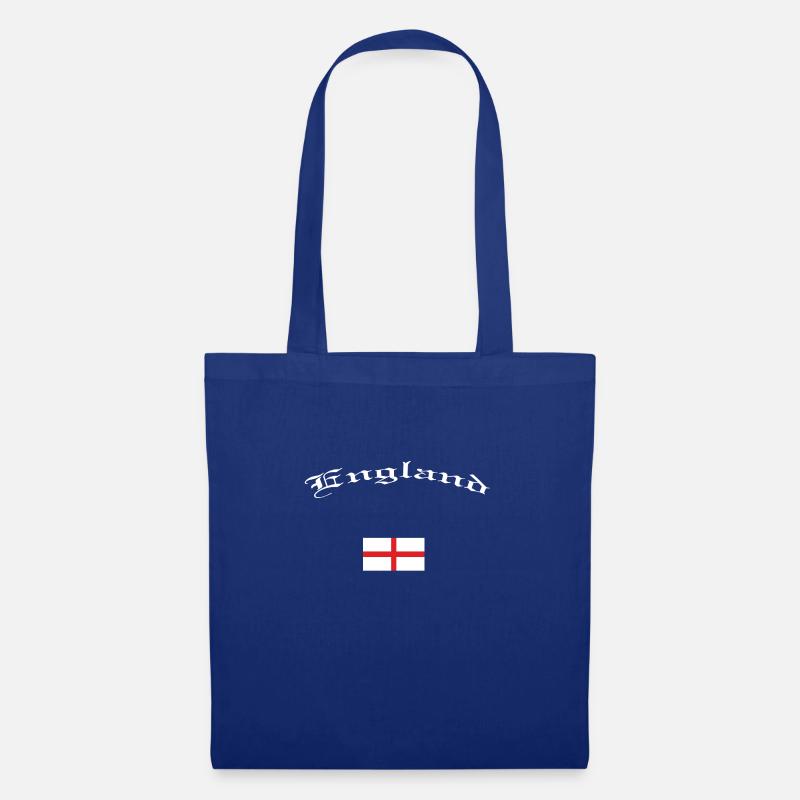 drapeau de l'angleterre - Sac en tissu - bleu royal