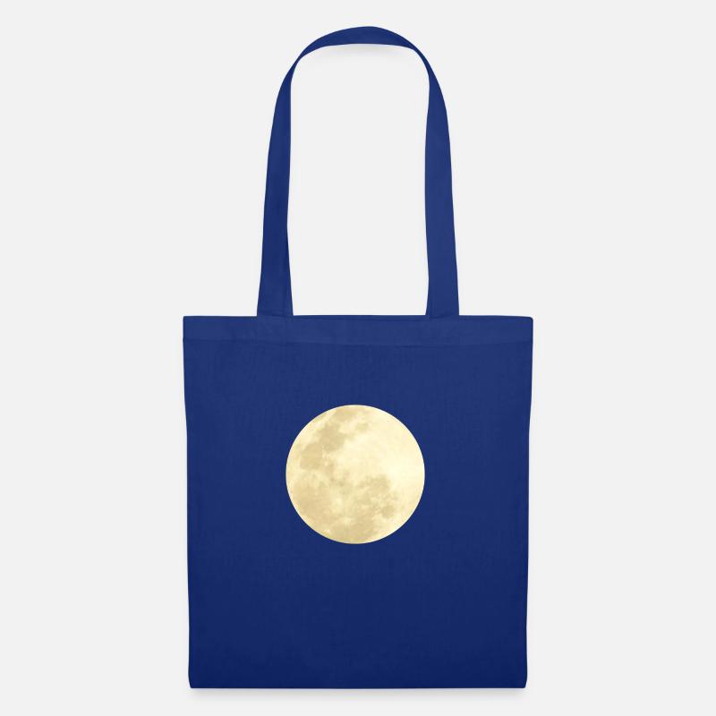 Mond - Stoffbeutel - Royalblau