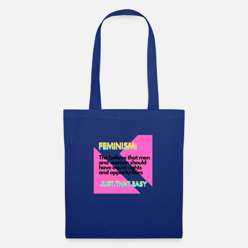 Feminismus - Stoffbeutel - Royalblau