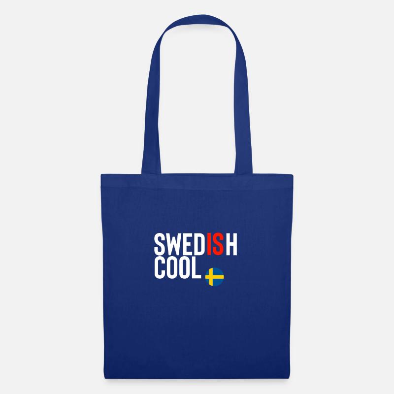 Schweden - Stoffbeutel - Royalblau